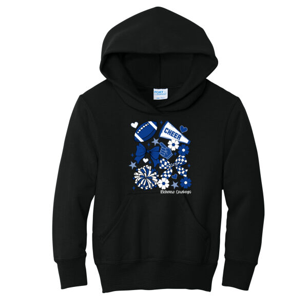 Richview Cheer - Youth Core Fleece Pullover Hooded Sweatshirt Thumbnail