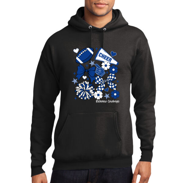 Richview Cheer - Core Fleece Pullover Hooded Sweatshirt Thumbnail