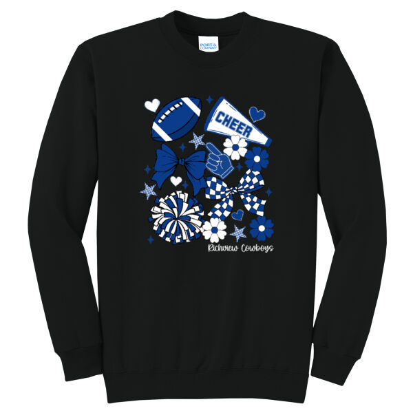 Richview Cheer - Core Fleece Crewneck Sweatshirt Thumbnail